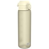 ION8 Waterfles, 500 ml/18 oz, Lekvrij, Makkelijk te Openen, Veilige Vergrendeling, Vaatwasserbestendig, BPA-vrij, Draaghendel, Past in Bekerhouders, Makkelijk Schoon, Geurvrij, Drinkfles Romig Wit