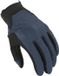 Macna Obtain Leather Motorfiets handschoenen - Zwart/blauw - Maat XL
