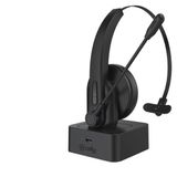Celly SWHEADSETMONO Headset Draadloos Hoofdband Kantoor/callcenter Bluetooth Zwart