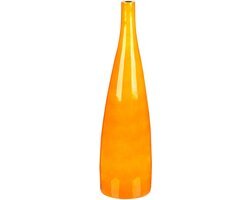 Beliani SABADELL - Bloemenvaas - Oranje - Terracotta