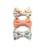 DISNEY - Set van 3 haarclips met strik - Disney dieren - Ideaal voor peuters