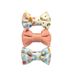 DISNEY - Set van 3 haarclips met strik - Disney dieren - Ideaal voor peuters
