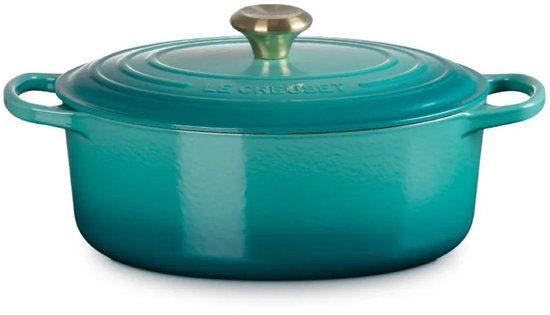 Le Creuset Signature Braadpan - 4,7 l - 29 cm - Blue Riviera