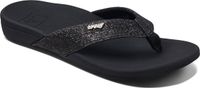 Reef Ortho-Spring Dames Slippers - Zwart/Zilver - Maat 36