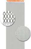 Vliegengordijnenexpert B.V. Aluminium vliegengordijn Mini Zilver afm 90x 210 cm
