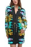Desigual Blousejurk 'C Lacroix' gemengde kleuren / zwart