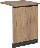 Vicco R-Line Vaatwasserfrontpaneel – 60 cm, Goudkleurig Eiken/Antraciet