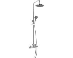 GO by Van Marcke Huron Douchesysteem - Regendouche, Handdouche, Thermostatische Kraan - Chroom