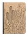 Clairefontaine 116042C - Soepel Genaaid Boekje Natuur op Kraft - A6 10,5x14,8 cm - 144 Gelinieerde Pag. Ivoorpapier 90g - Linnen Rug - Le Cerisier Blanc
