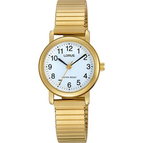 Lorus RRX04HX9 - Polshorloge - Dames - Goudkleurig - Staal - Saffierglas