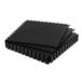 VEVOR PVC Garagevloeren, 16-pack 513x513x5 mm, Werkplaatsvloeren, Industriële vloeren, Klikinstallatie, Antislip PVC-matten met traanplaat voor werkplaats, magazijn, gereedschapsruimte, Zwart
