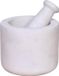 Goodivery Marmeren Vijzel en Stamper Set met Citruspers - 13 cm Diameter