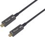 Equip 119461 USB-C naar C Active Optical kabel, M/M, 5,0 m, PD 60W, 4K/60Hz, 10Gbps, Video+Data+PD