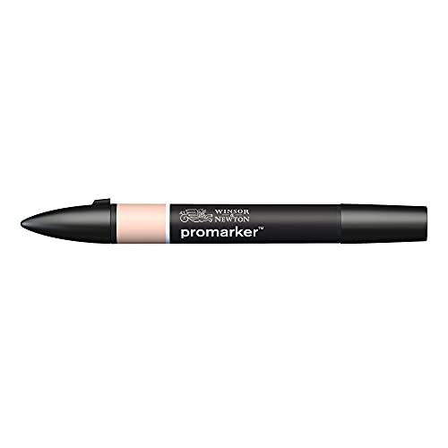 Winsor & Newton 0203630 ProMarker professionele lay-outmarker - 2 punten, fijn en breed voor tekeningen, design & lay-outs - antiek wit