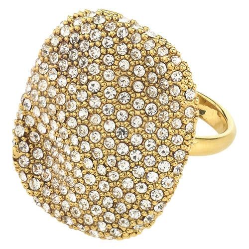PILGRIM gold plated ring Ember