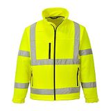 Portwest Hi-Vis Klassiek Softshell Jack S424 Geel L