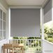 Maison Exclusive - Stores extérieurs à rouleau avec protection UV, gris clair, 120 x 140 cm (largeur x hauteur)