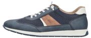 Rieker Chaussures homme lacets sportifs Bleu Loisir