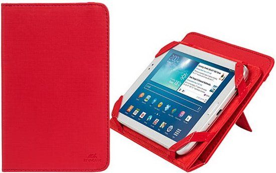 RivaCase 3202 red kick-stand tablet folio 7"