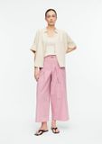 Comma s.Oliver Broek Dames Regular Fit Katoen Roze