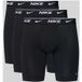 Nike 3P Essentials Cotton Stretch Boxer Long Schwarz Baumwolle X-Large Herren
