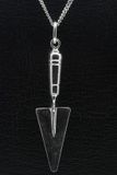MOOYE ® - Collectie Zilveren Metseltroffel XL ketting hanger