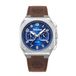 Timberland Northbrdige 45mm Analoog herenhorloge Groene wijzerplaat & Bruine lederen band