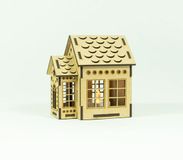 Luxigo Houten Kerstdorp Kersthuis Nr.10 Bouwpakket - Bouw je eigen Kerstdorp