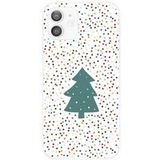 1001 coques Apple iPhone 12 Kerstboom Siliconen hoesje