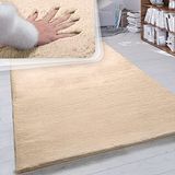 Paco Home Hoogpolig vloerkleed woonkamer kunstvacht superzacht effen 200x290 cm