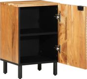 vidaXL Badkamerkast Bruin 38 x 33 x 58 cm Massief Mango Hout