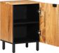 vidaXL Badkamerkast Bruin 38 x 33 x 58 cm Massief Mango Hout