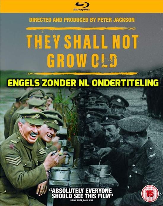 They Shall Not Grow Old [Bluray]