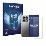 Savvies 3 Stuks Screenprotector - Geschikt voor Xiaomi 14T Pro (Voor+Camera) - Glas Transparant