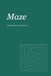 Maze Puzzle Book: 220 Puzzles with Solutions · Pocket Size
