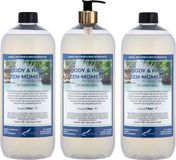 Claudius Cosmetics B.V. Body & Hair Zen Moment 1 liter met gouden pomp - set van 3 stuks