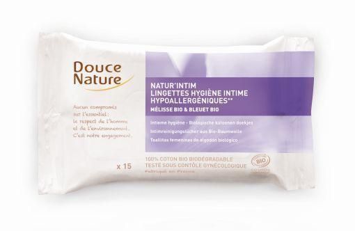 Intieme hygienische doekjes bio katoen 15st