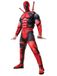 Deadpool Rubie's Deadpool Deluxe kostuum, Marvel Comics gewatteerde spierborst outfit, X-Large