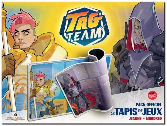 Wogamat – TapistagteamJeanne – Speelmat set – 2x 40x30 cm