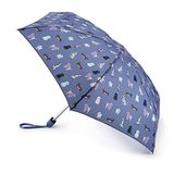 Fulton Kleine paraplu, Woof Print, Ultra Compact, Lichtgewicht Windbestendig Frame, Woef, Eén maat, Modern