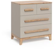 Vitalispa Malia Dressoir – 80 x 88 cm met 4 laden Kasjmier/Artisan