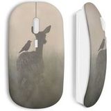 Maniacase Draadloze Muis Fawn romantische hinde