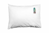 Bona Basics Decoratieve kussenhoes Wit 50x35 cm