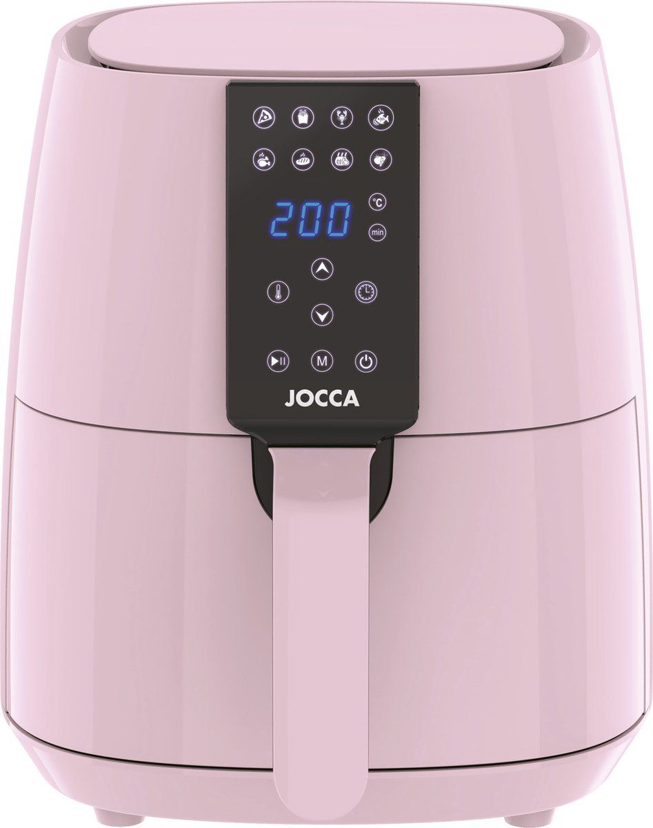 Jocca Sweet 2326P Airfryer - 3.8 Liter - 1450W - Roze