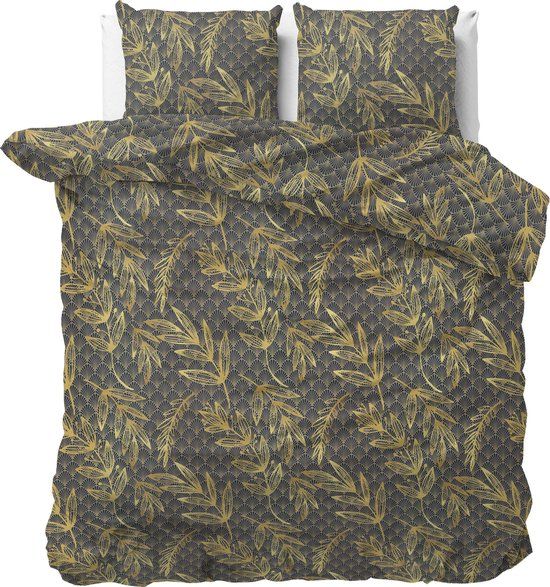 Sleeptime Gold Rush Dekbedovertrek - 200x200/220 cm - Goud