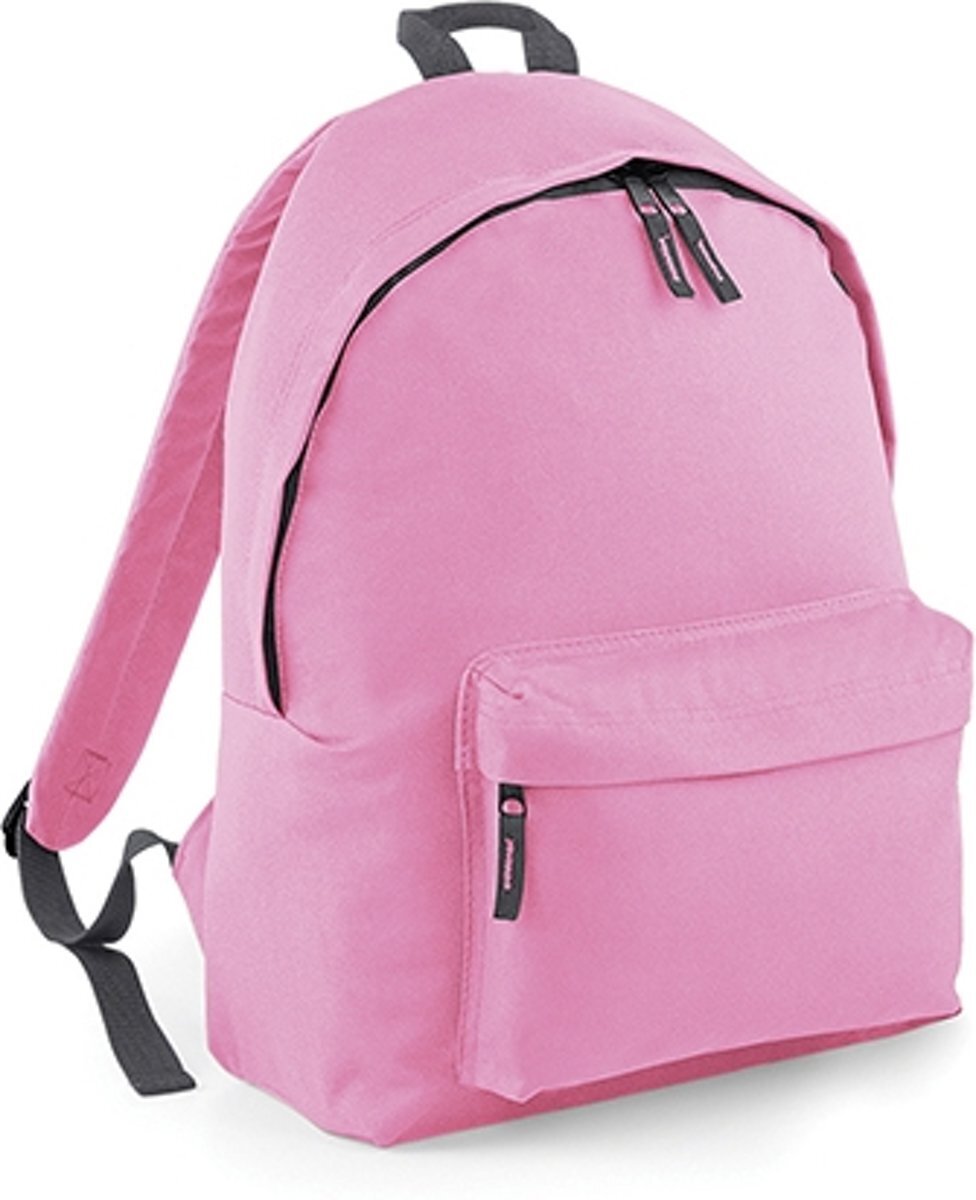 Bagbase Backpack Rugzak - 18 l - Classic Pink/Grey