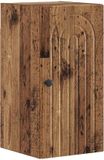 vidaXL Badkamer wandkast ALKMAAR Oud hout 30 x 31 x 59 cm