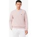 Lacoste Classic Fit Sweatshirt ronde halsroze, Effen