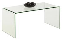Julian Bowen Amalfi salontafel van gebogen glas