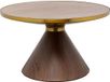 Kare Design Salontafel Cono Ø70cm walnoot